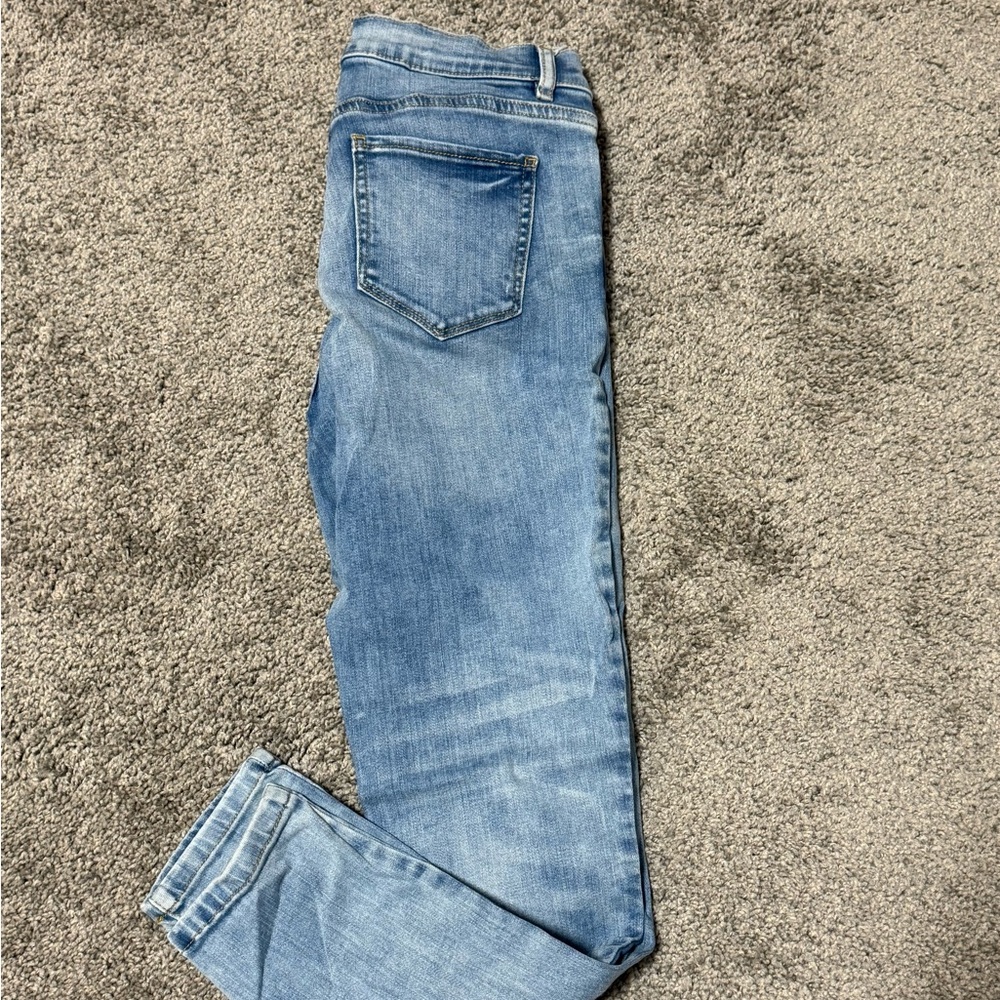New York & Company Women's Skinny Jeans - Light Blue